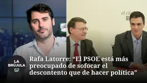 Latorre, sobre las críticas de Puente a Jordi Sevilla: "El PSOE está más preocupado de sofocar el descontento que de hacer política" Latorre, sobre las críticas de Puente a Jordi Sevilla: "El PSOE está más preocupado de sofocar el descontento que de hacer política"