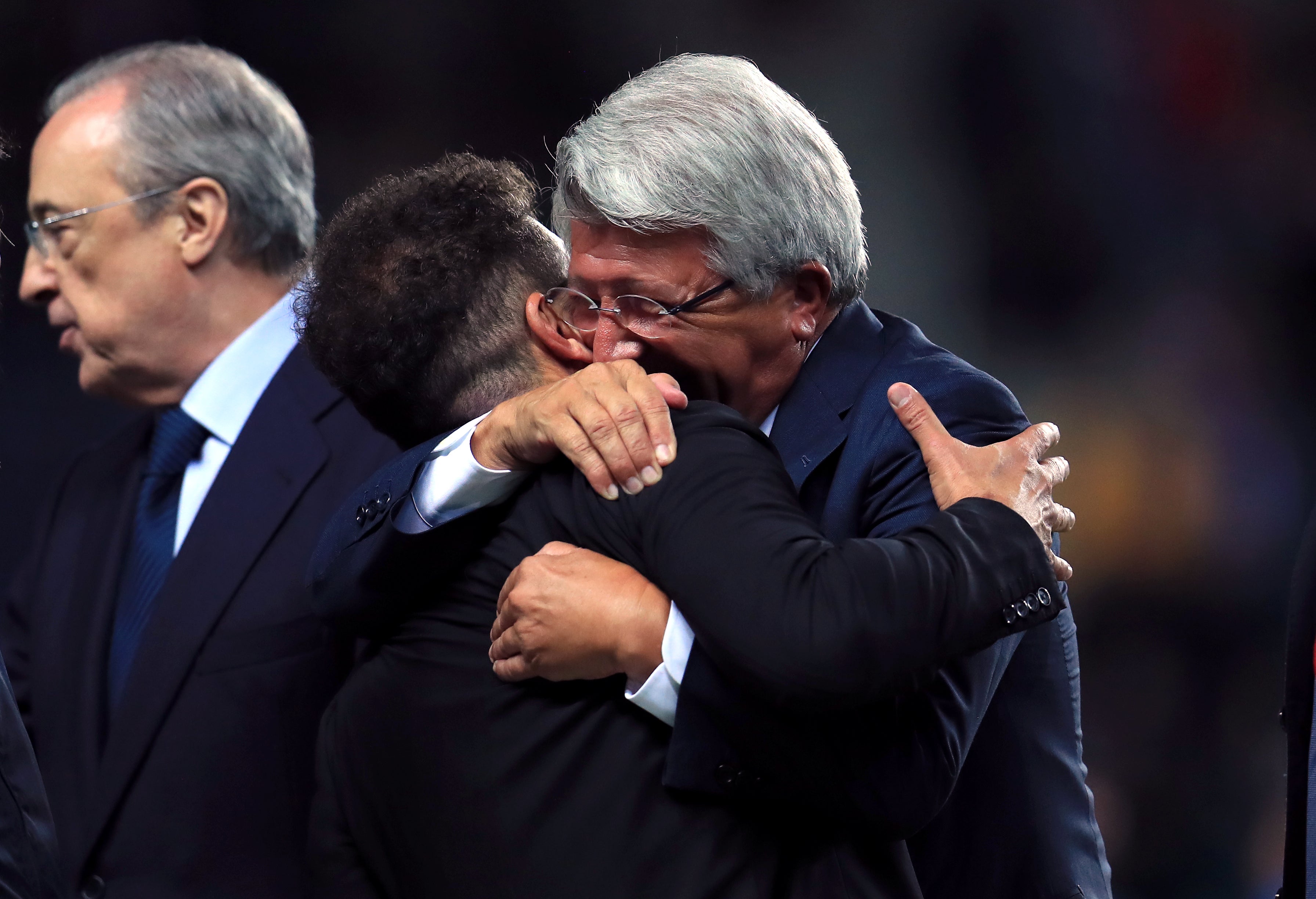 Enrique Cerezo, en el 14 aniversario de la presentación de Simeone: "El cambio en el Atlético es grandioso"