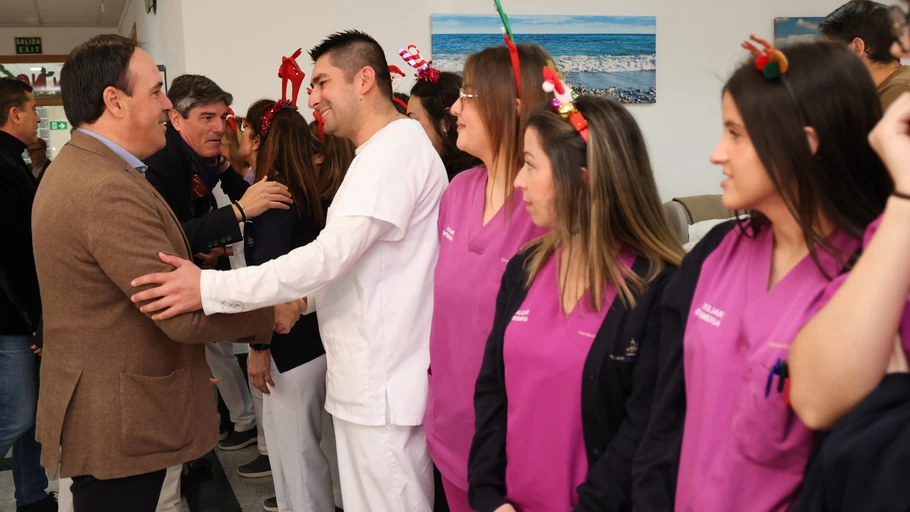 Visita Asilo Santa Marta Villajoyosa