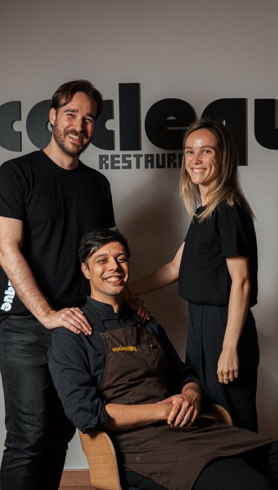 Adrià Ingés, Víctor Fraguas y Doina Hmaruc