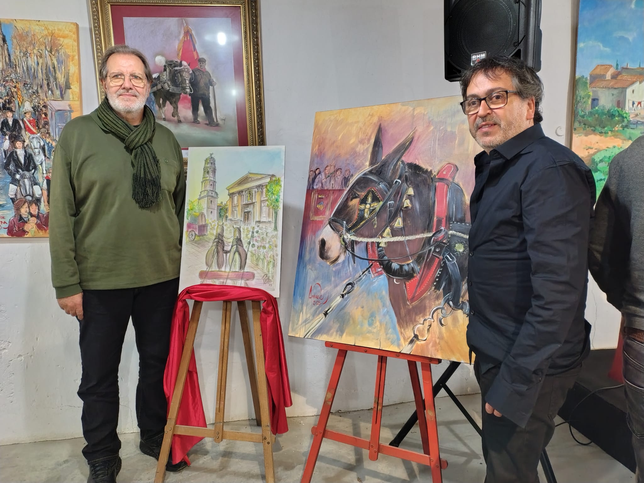 Lluís Amarè celebra 30 anys de vincle artístic amb els Tres Tombs de Vilanova i la Geltrú Lluís Amarè celebra 30 anys de vincle artístic amb els Tres Tombs de Vilanova i la Geltrú