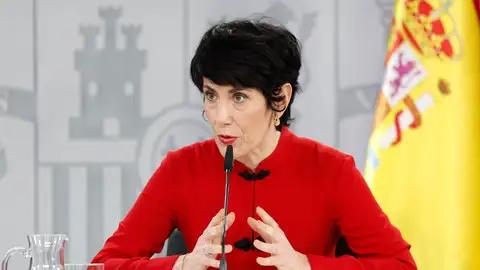 La ministra de Inclusión, Seguridad Social y Migraciones y nueva portavoz del Gobierno, Elma Saiz La ministra de Inclusión, Seguridad Social y Migraciones y nueva portavoz del Gobierno, Elma Saiz