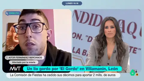 Aitor, afectado por las papeleta de Villamanín Aitor, afectado por las papeleta de Villamanín