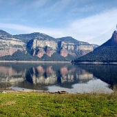 El pantà de Sau al maig de 2025