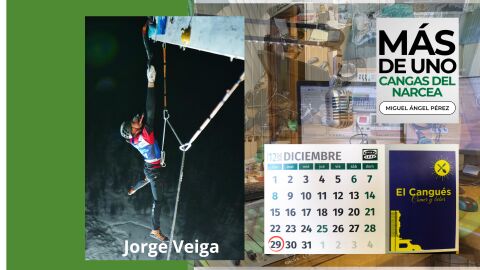 Jorge Veiga en plena competici&oacute;n