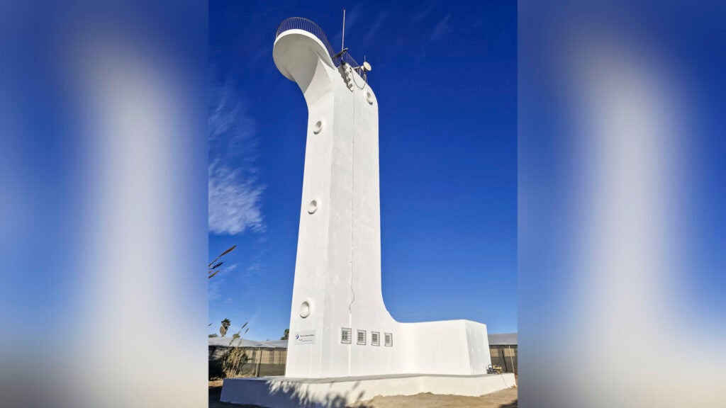La Autoridad Portuaria de Almería rehabilita el faro de Punta de Baños en El Ejido La Autoridad Portuaria de Almería rehabilita el faro de Punta de Baños en El Ejido