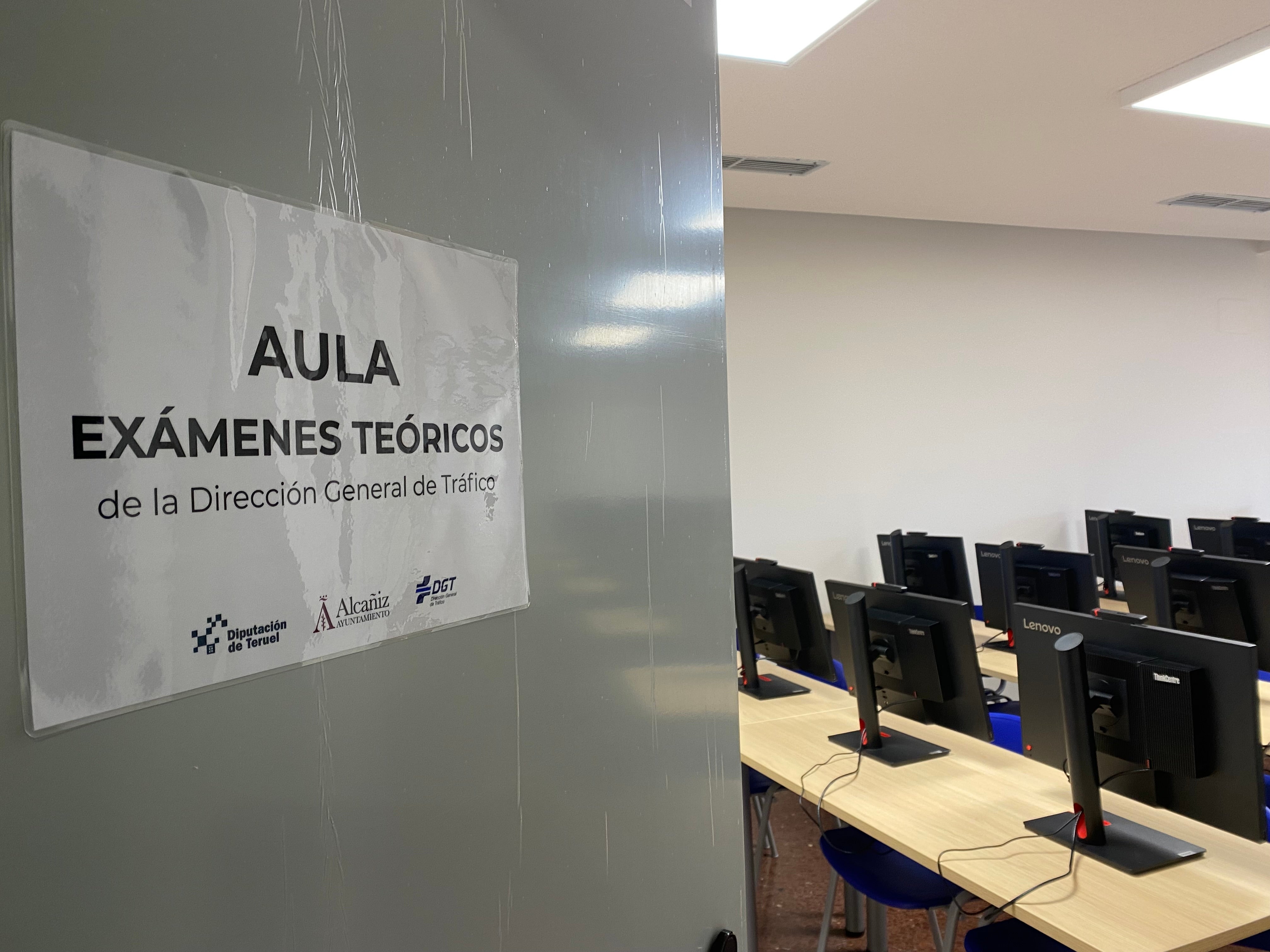 La DGT abre un aula para exámenes teóricos en Alcañiz La DGT abre un aula para exámenes teóricos en Alcañiz