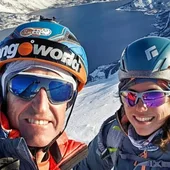 Jorge García Dihinx y su mujer en una foto de archivo. Jorge García Dihinx y su mujer en una foto de archivo.