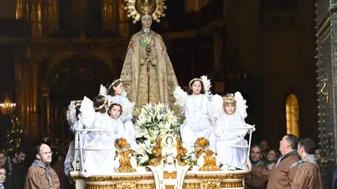 Procesión de la Virgen de la Asunción en las fiestas de la Venida en Elche 2025. Procesión de la Virgen de la Asunción en las fiestas de la Venida en Elche 2025.