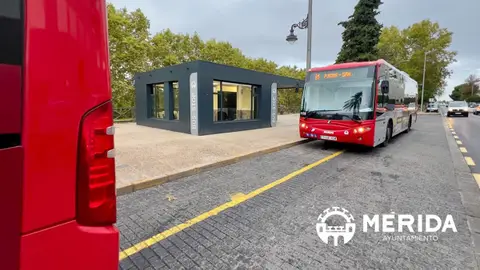 Autobús urbano en Mérida Autobús urbano en Mérida