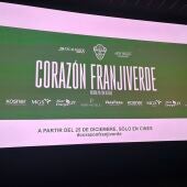Estreno del documental 'Corazón franjiverde'.