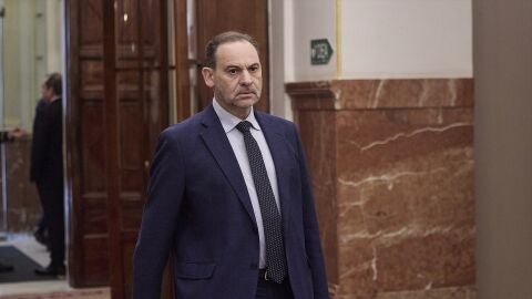 El exministro Jos&eacute; Luis &Aacute;balos a su llegada a una sesi&oacute;n plenaria en el Congreso de los Diputados