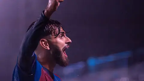 Carlos Jiménez, en el partido en La Victoria ante el Real Jaén. Carlos Jiménez, en el partido en La Victoria ante el Real Jaén.