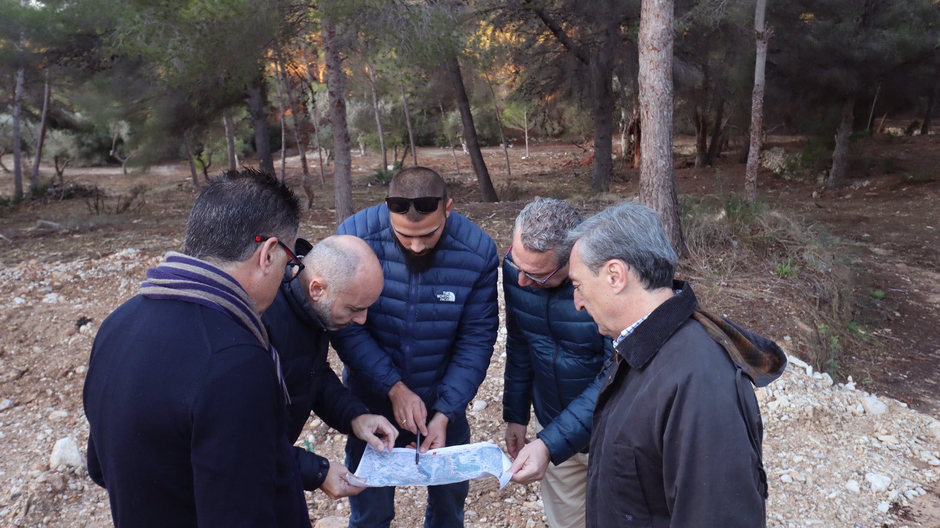 Benidorm avanza en el proyecto antiincendios de El Moralet con dos nuevos accesos Benidorm avanza en el proyecto antiincendios de El Moralet con dos nuevos accesos