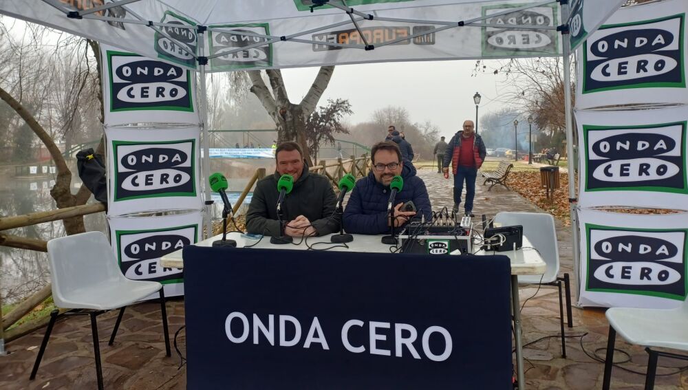 Marcelino Abenza y Javier Ruíz