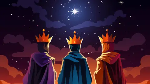 Los tres reyes magos Los tres reyes magos