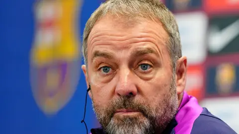 Flick: "Veo a Joan García muy centrado" Flick: "Veo a Joan García muy centrado"