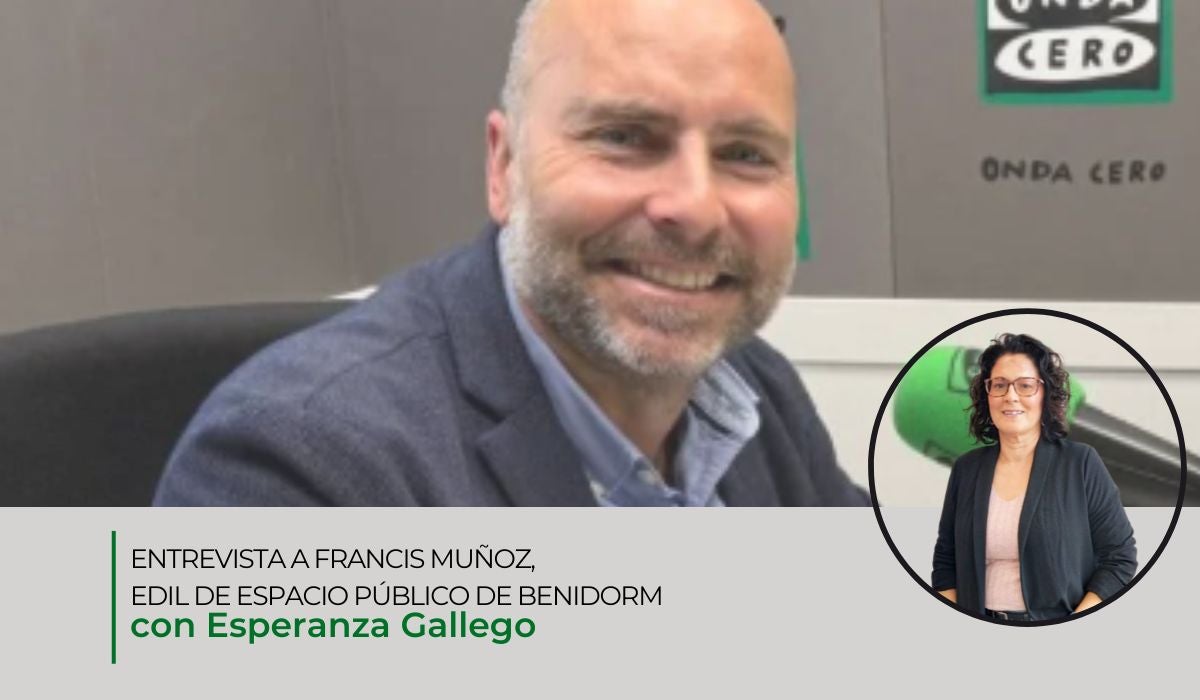 Francis Muñoz detalla los avances en movilidad y espacio público en Benidorm Francis Muñoz detalla los avances en movilidad y espacio público en Benidorm