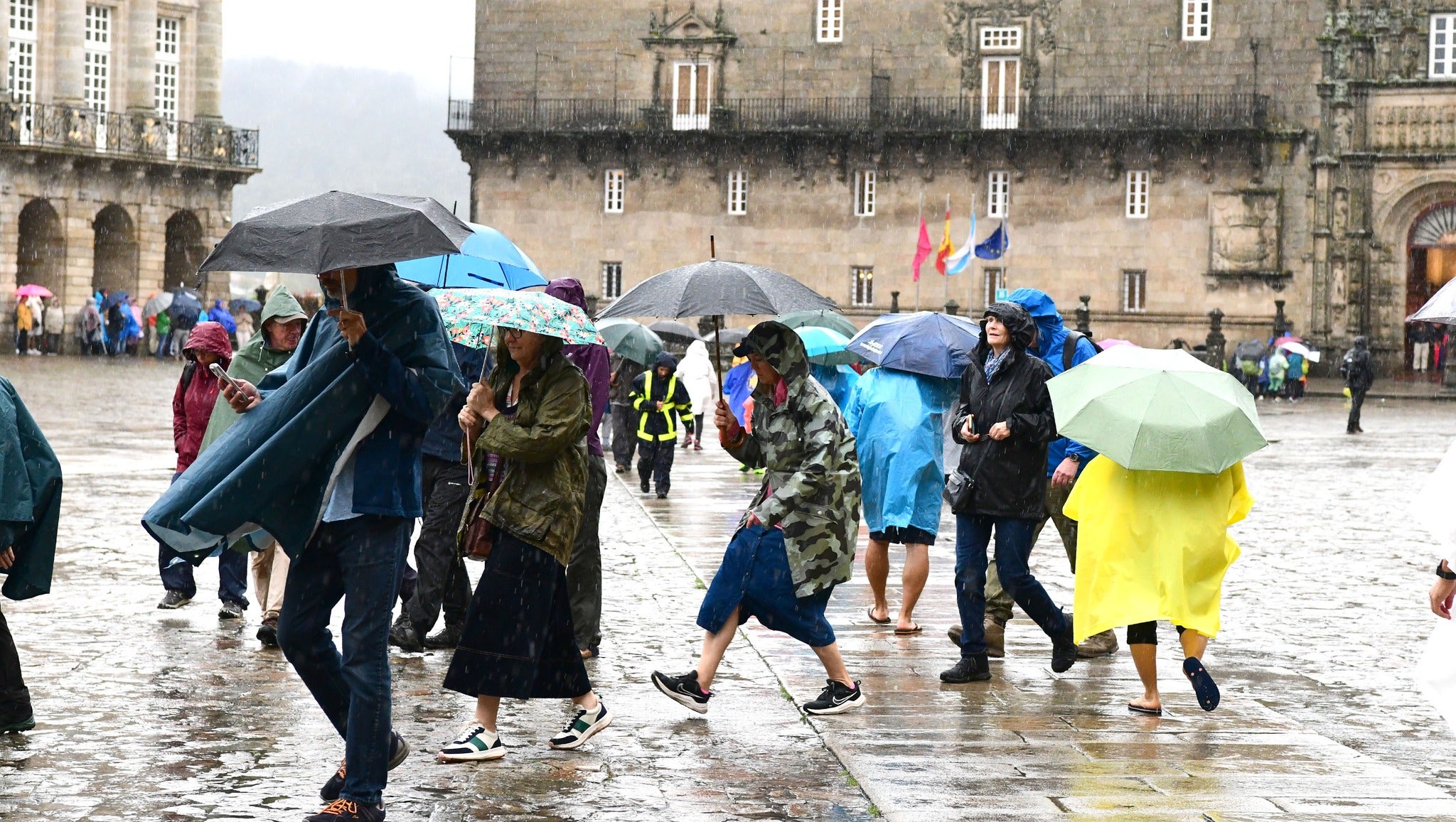 Santiago de Compostela registró más de 1.930 litros por metro cuadrado de precipitaciones en 2025 Santiago de Compostela registró más de 1.930 litros por metro cuadrado de precipitaciones en 2025