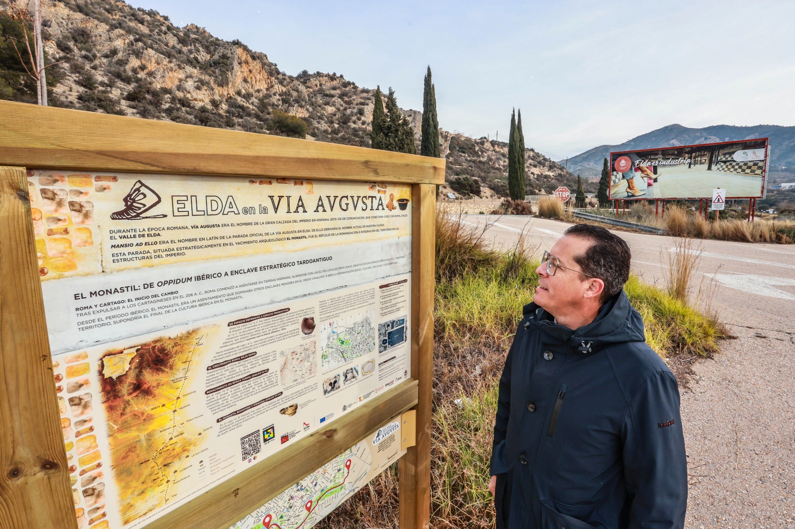 Elda acondiciona el recorrido de la Vía Augusta en su término municipal para incorporarlo a la oferta turística Elda acondiciona el recorrido de la Vía Augusta en su término municipal para incorporarlo a la oferta turística