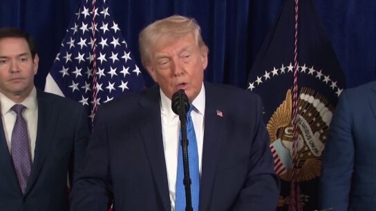 Comparecencia de Donald Trump tras el ataque a Venezuela: "Vamos a gobernar el pa&iacute;s"