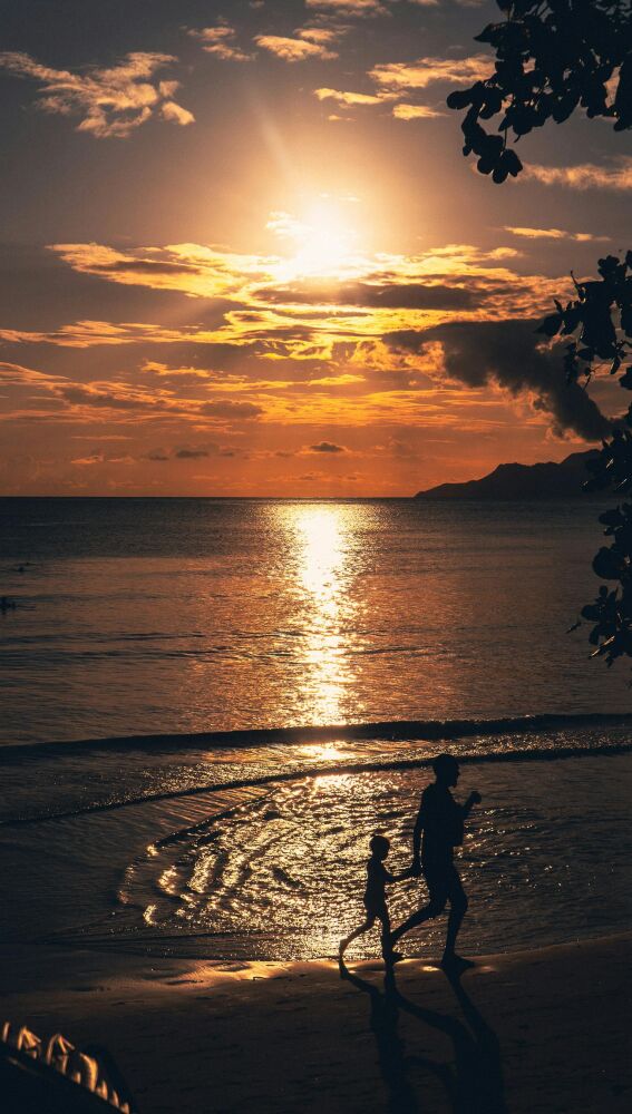 Atardeceres en Seychelles