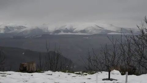 Paisaje nevado en Lugo. Paisaje nevado en Lugo.