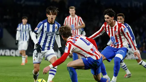 Un mal Atlético se deja dos puntos vitales en Anoeta Un mal Atlético se deja dos puntos vitales en Anoeta