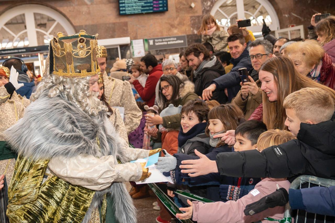 Los Reyes magos ya están en Vitoria-Gasteiz Los Reyes magos ya están en Vitoria-Gasteiz