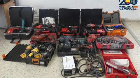 Detenidos en Jaca por el robo de herramientas en empresas de Pamplona Detenidos en Jaca por el robo de herramientas en empresas de Pamplona