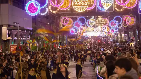 Un momento de la cabalgata de 2025 Un momento de la cabalgata de 2025