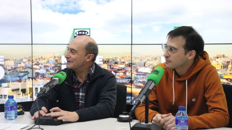 Pepe Viyuela y Samuel Viyuela
