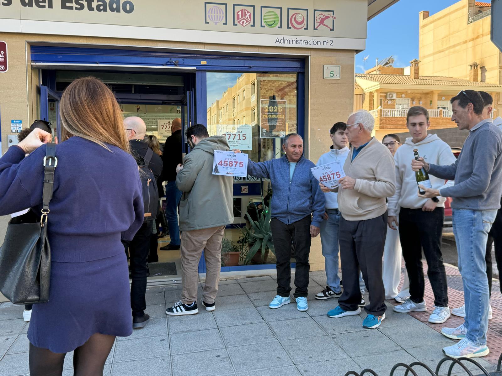 El Sorteo de El Niño deja en Almería el doble de dinero que el de Navidad El Sorteo de El Niño deja en Almería el doble de dinero que el de Navidad