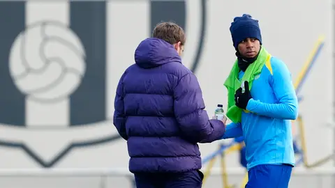 Lamine Yamal, ausente en el entrenamiento previo a la semifinal de la Supercopa Lamine Yamal, ausente en el entrenamiento previo a la semifinal de la Supercopa