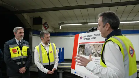 La L6 de Metro adelanta a las 23h su hora de cierre para implementar su atomatización La L6 de Metro adelanta a las 23h su hora de cierre para implementar su atomatización