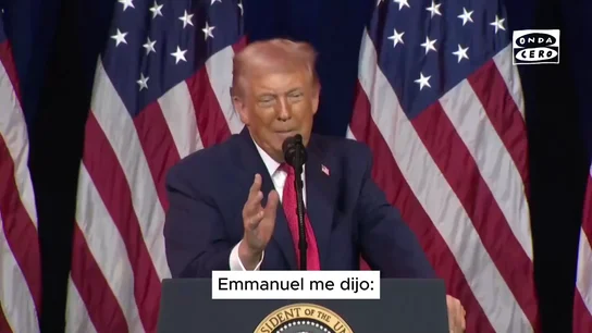 Trump se burla de Macron: "Lo que quieras Donald; no se lo digas a la población" Trump se burla de Macron: "Lo que quieras Donald; no se lo digas a la población"