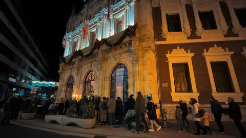 Alrededor de 20.000 personas participan en la programación navideña de la Diputación de Palencia .