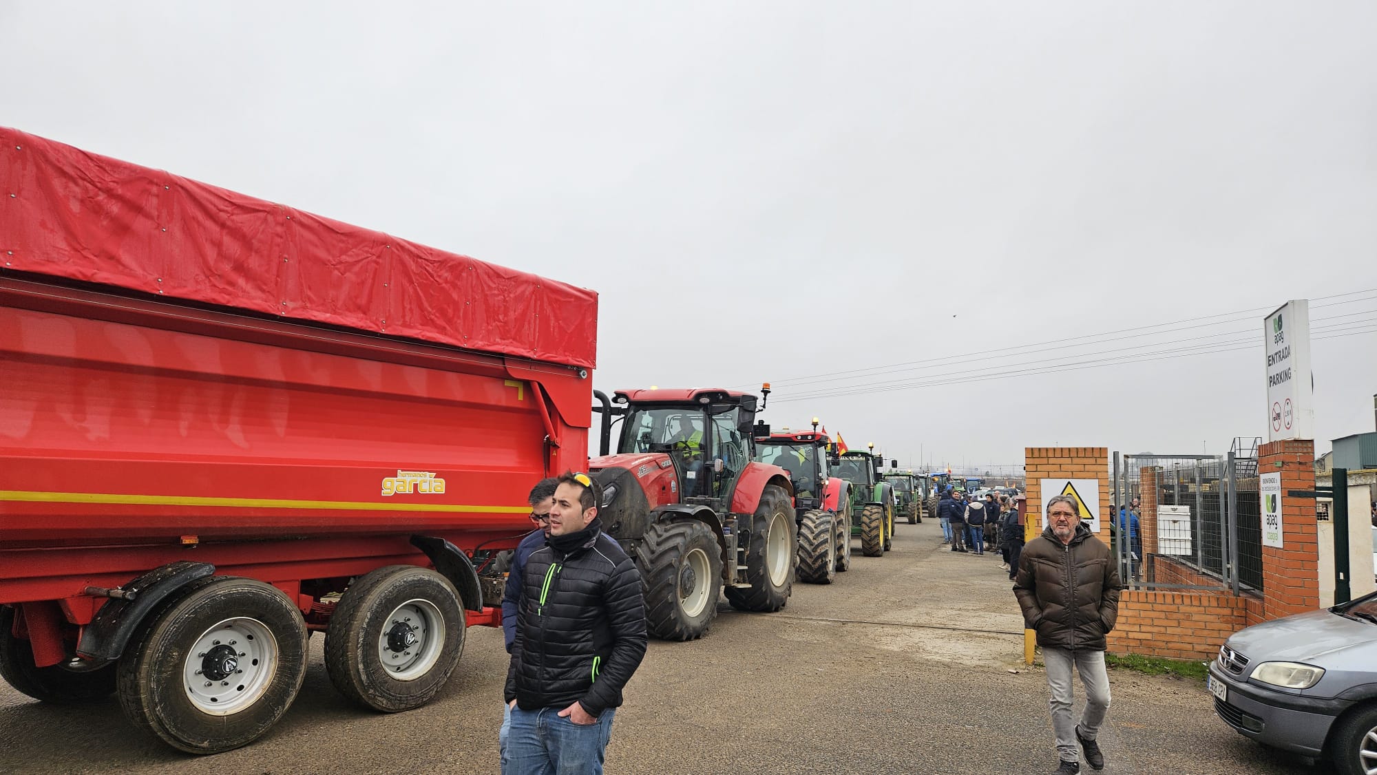 Más de 70 tractores recorren Guadalajara para protestar por el acuerdo de la UE con Mercosur Más de 70 tractores recorren Guadalajara para protestar por el acuerdo de la UE con Mercosur