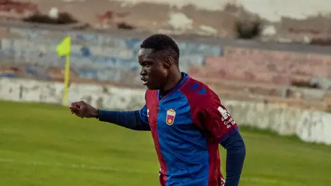 Brandon Chury, con el filial del Eldense. Brandon Chury, con el filial del Eldense.