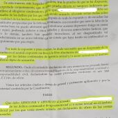 Sentencia absolutoria