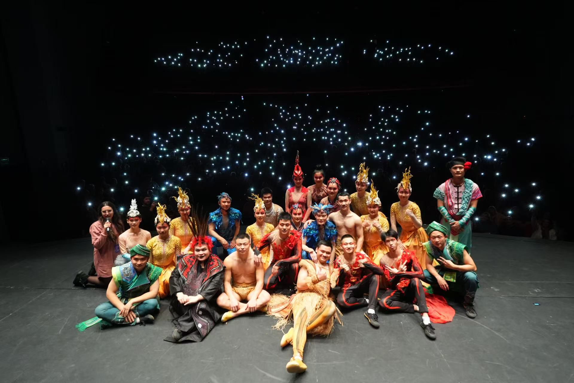 Una gran acrobacia en el Gran Teatro Una gran acrobacia en el Gran Teatro