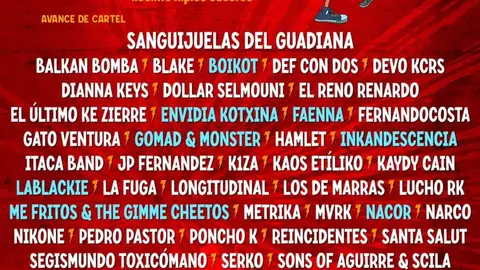 El festival Extremúsika de Cáceres ya ha confirmado más de 40 grupos con Sanguijuelas del Guadiana como cabeza de cartel El festival Extremúsika de Cáceres ya ha confirmado más de 40 grupos con Sanguijuelas del Guadiana como cabeza de cartel