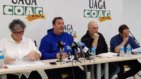 Aragón perdió 385 profesionales agrarios en 2025 UAGA ha presentado su balance agrario anual