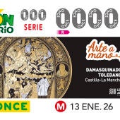 La ONCE rinde homenaje al Damasquinado de Toledo 