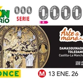 La ONCE rinde homenaje al Damasquinado de Toledo La ONCE rinde homenaje al Damasquinado de Toledo