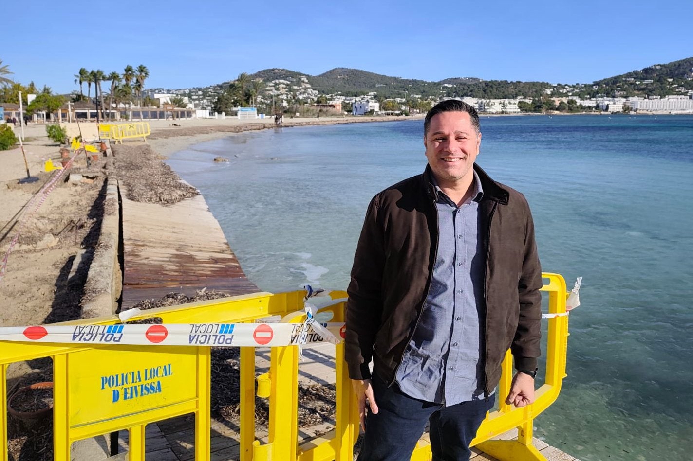 Rubén Sousa: “Lo prioritario es garantizar la seguridad de los usuarios de la pasarela de Talamanca” Rubén Sousa: “Lo prioritario es garantizar la seguridad de los usuarios de la pasarela de Talamanca”