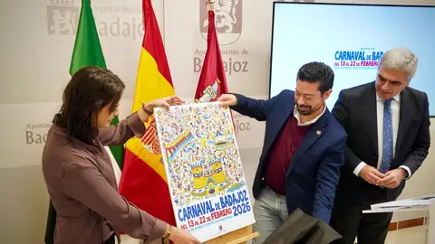 Un particular 'Buscando a Wally' protagoniza el cartel del Carnaval de Badajoz 2026 Un particular 'Buscando a Wally' protagoniza el cartel del Carnaval de Badajoz 2026