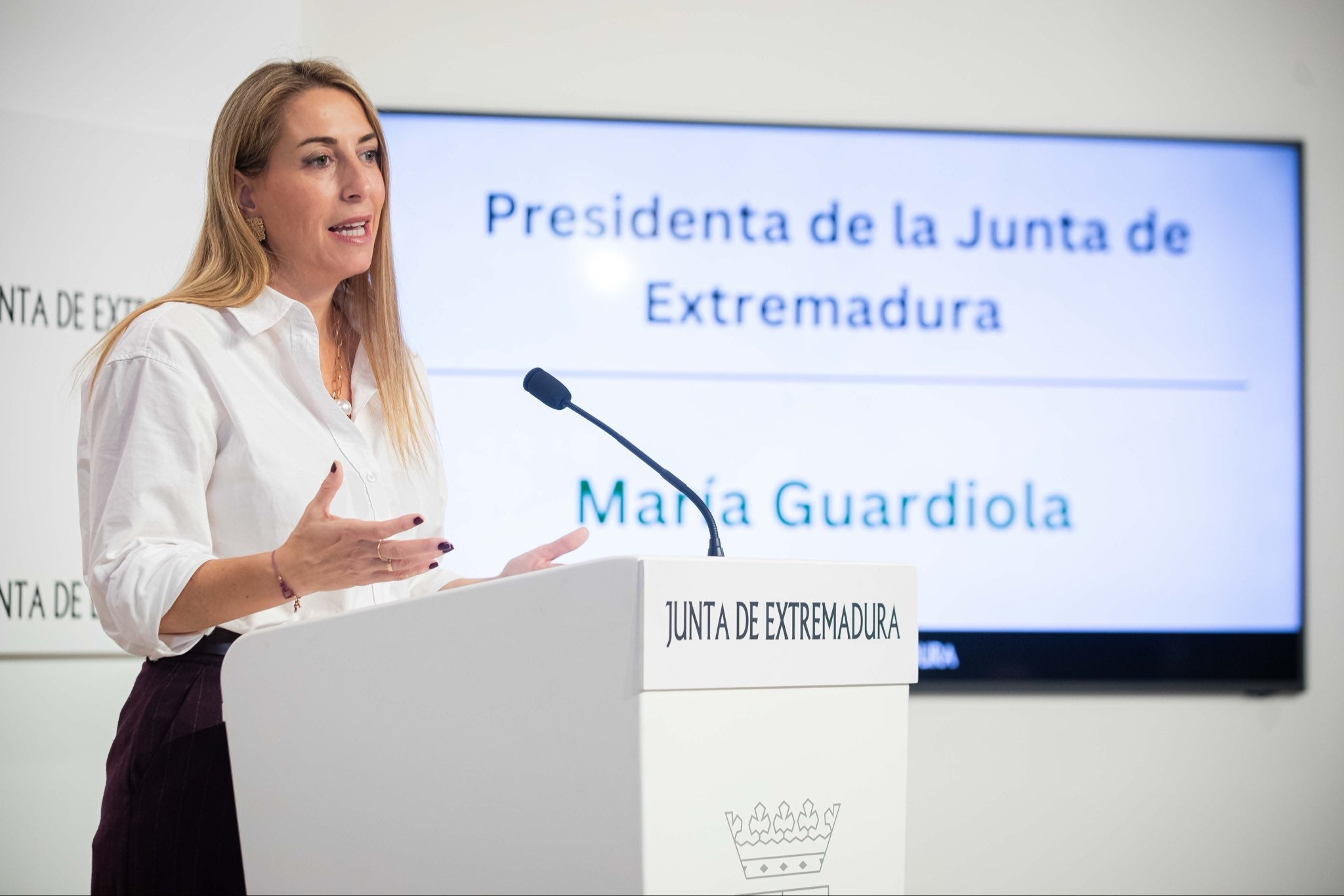 Guardiola ofrecerá la próxima semana a Vox entrar a formar parte del gobierno extremeño Guardiola ofrecerá la próxima semana a Vox entrar a formar parte del gobierno extremeño