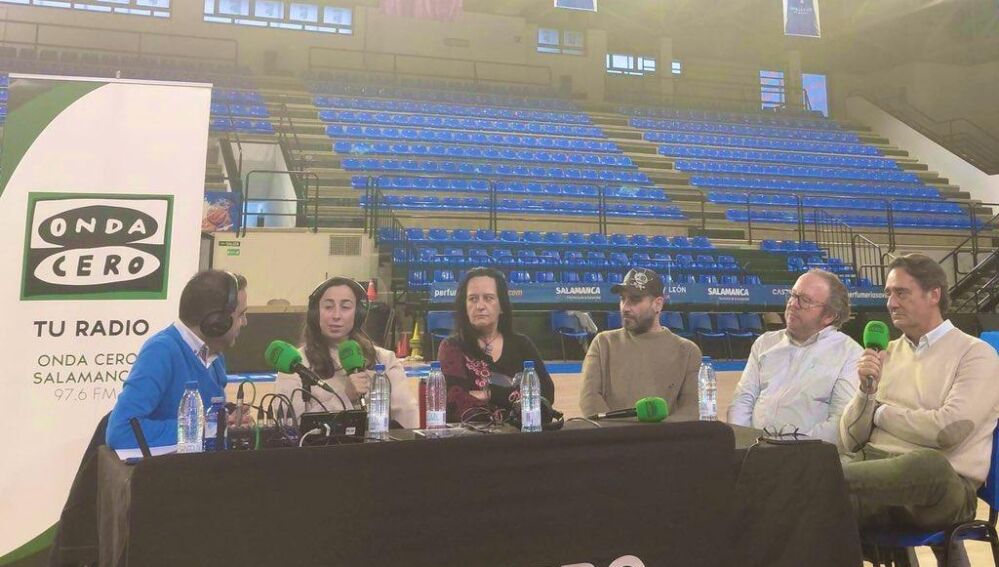 Uno de los momentos de la tertulia