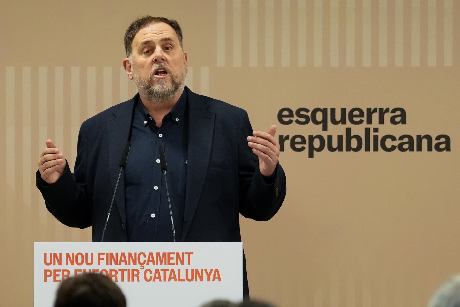 Junqueras pide "mayorías incómodas" en el Congreso para aprobar el nuevo modelo de financiación Junqueras pide "mayorías incómodas" en el Congreso para aprobar el nuevo modelo de financiación